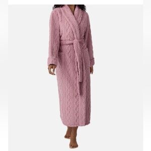 Elegant Mauve Women'sCozy Wrap Robe